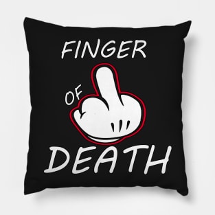 Finger of Death Pillow
