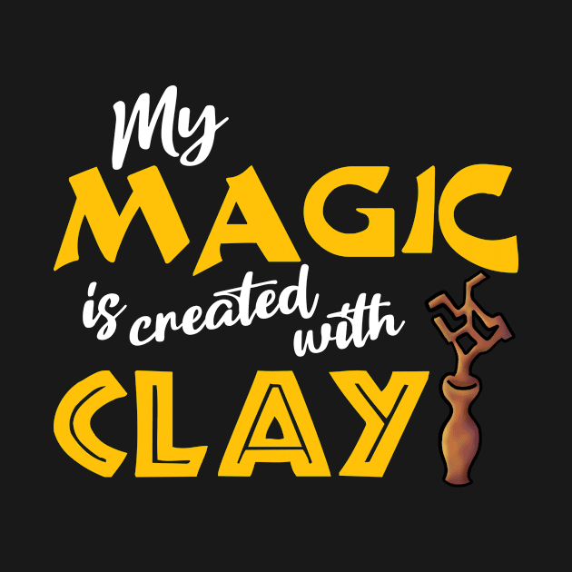 My magic is created with clay by JKP2 Art