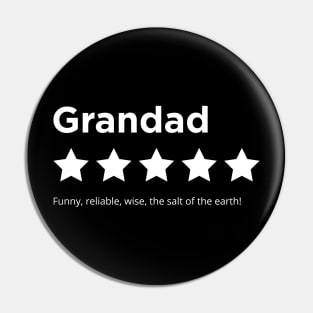 Grandad Review Pin