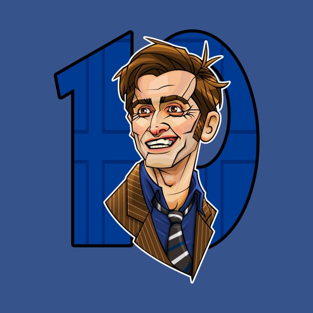 The Tenth Doctor by RoguePlanets