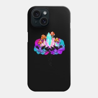 Crystal healing hands Phone Case