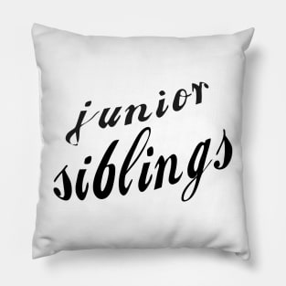 junior siblings Pillow