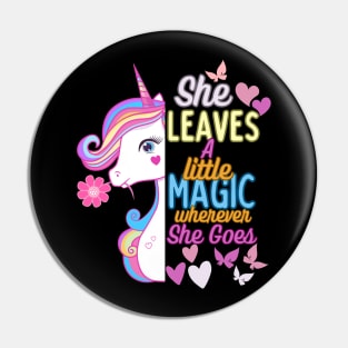 Unicorn Magic Pin