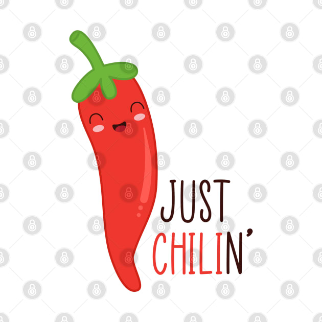Just Chilin, Cute Vegetable Puns by TinPis