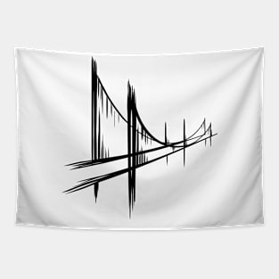 Sketch bridge Tapestry