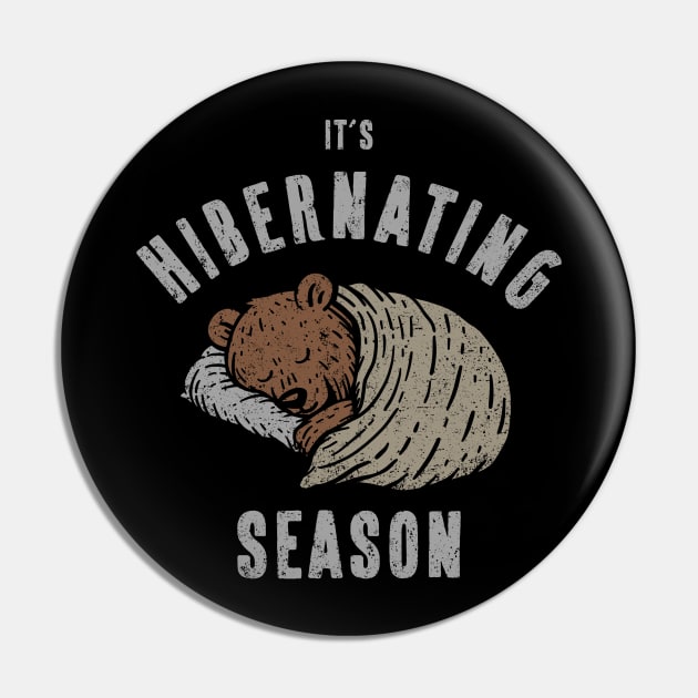 Hibernating Season Pin by Zachterrelldraws