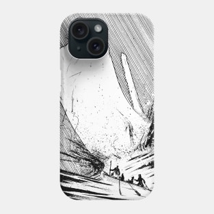 Moby Dick Attacks Phone Case