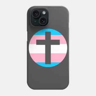 Trans Pride Cross Phone Case