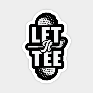 Golf Player Golf Course Golfer Magnet