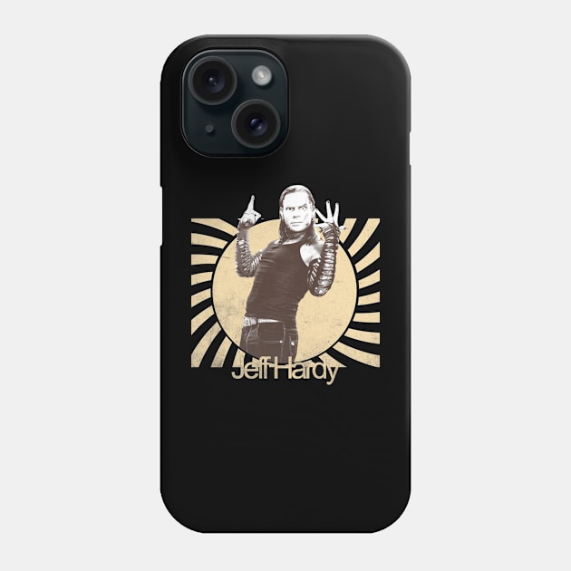 Jeff hardy Art drawing Phone Case by Royasaquotshop