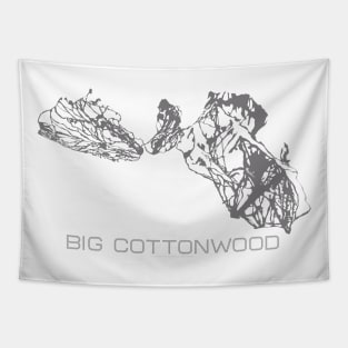 Big Cottonwood Canyon 3D Tapestry