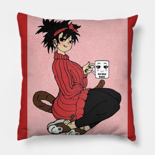 Best Saiyan Mamma Red Pillow