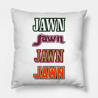 Throwback Philadelphia Sports Jawn Philly Birds Pillow