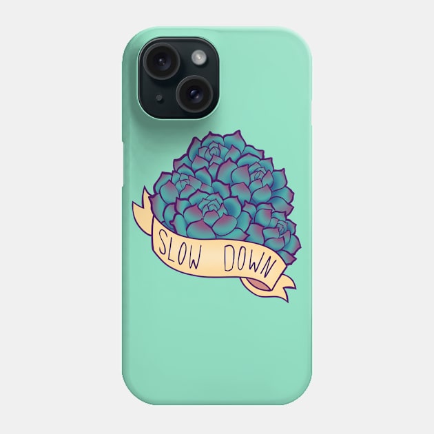 Slow Down Phone Case by mcbenik