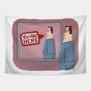 You Are Here Tapestry