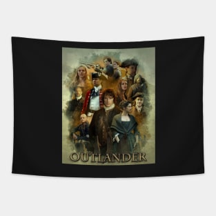 Outlander - Scotland Glow Tapestry