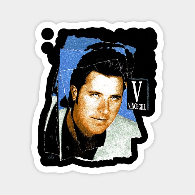 Vince Gill Magnet by FandiLagi