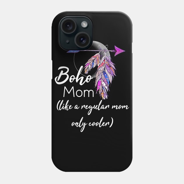 Boho Mom - Mothers Day Gift Phone Case by AmbersDesignsCo