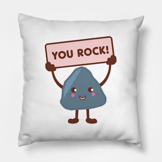 You Rock Pillow by Coolthings
