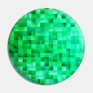 green and mint Pin