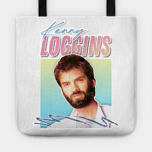 Kenny Loggins / 80s Retro Aesthetic Fan Art Design Tote