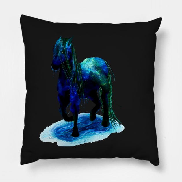 Mythical Creature Pillow by Blacklightco