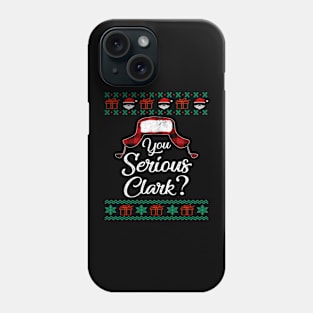 ugly christmas sweater Phone Case