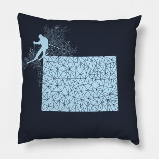 Ski Colorado Skier Pillow