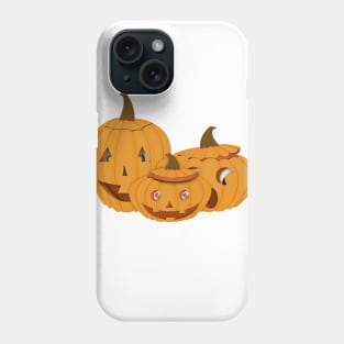 Carved Pumpkins - Happy Halloween Phone Case