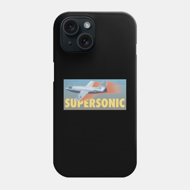 Supersonic Phone Case by KilburKilbur