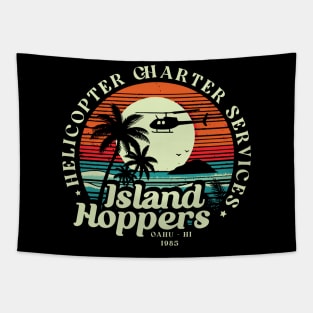 Island Hoppers // Vintage Original Hawaii Design Tapestry