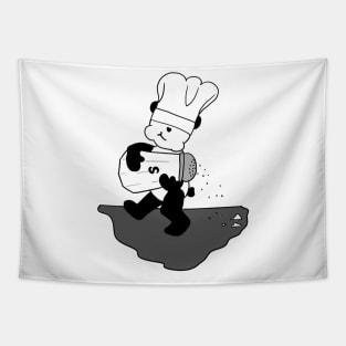 Panda Chef Makes a Mess Tapestry