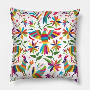 Mexican Otomí Design Pillow