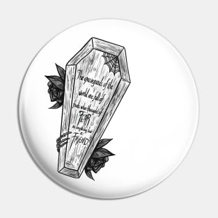 Empire of the Vampire - Graveyards, Fear, Coffin, Spooky Pin