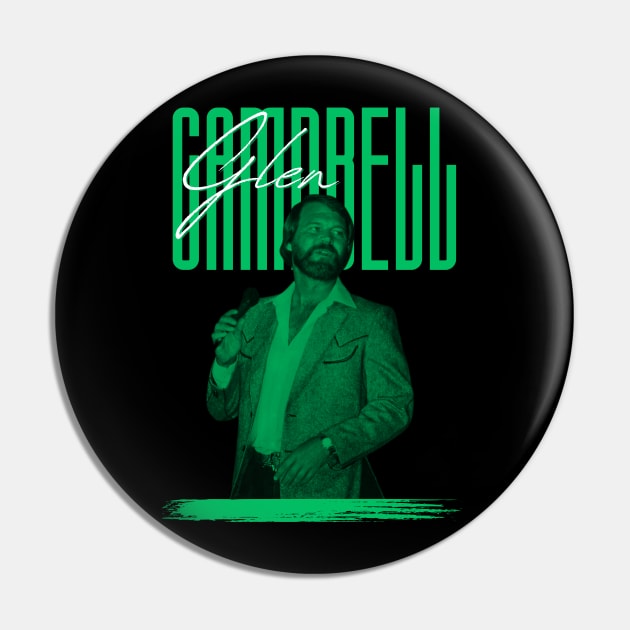 Glen campbell///original retro Pin by DetikWaktu