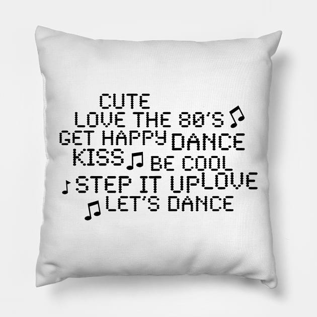Let's Dance Pillow by Raintreestrees7373
