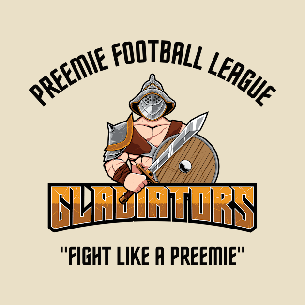 Preemie Football League "Gladiators" by Preemie Adventures