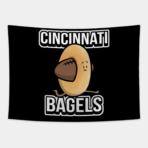 Cincinnati Bagels Tapestry by Pockets