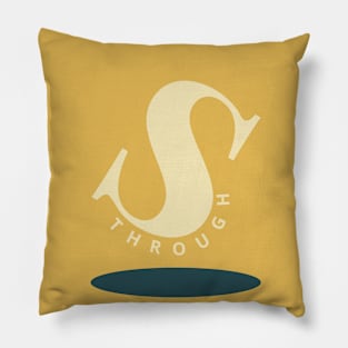 Stumble Through Badge Pillow