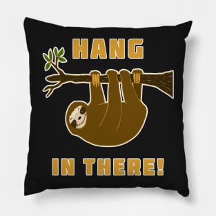 Hang in There! Sloth Pillow