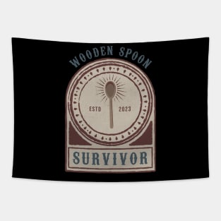 Wooden Spoon Survivor Tapestry