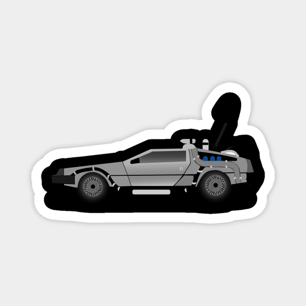 Delorean Magnet by JamexAlisa