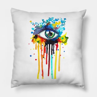 Splash Rainbow Eye Pillow