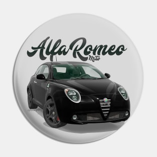 ALFA ROMEO Mito black front Pin