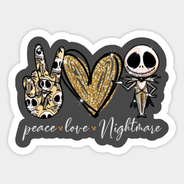 Free Free Peace Love Nightmare Svg 606 SVG PNG EPS DXF File