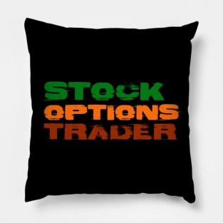 Stock Options Trader Pillow