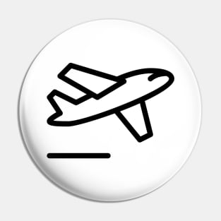 Airplane Departure (Plane / Aviation) Pin