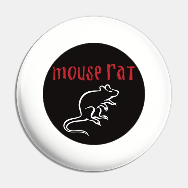 Mouse Rat Pin by tumbpel