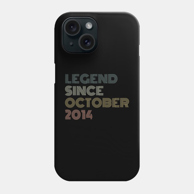 Legend Since October 2014 Phone Case by Thoratostore