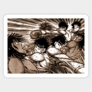 Hajime no Ippo Motivation Sticker for Sale by isaaclns